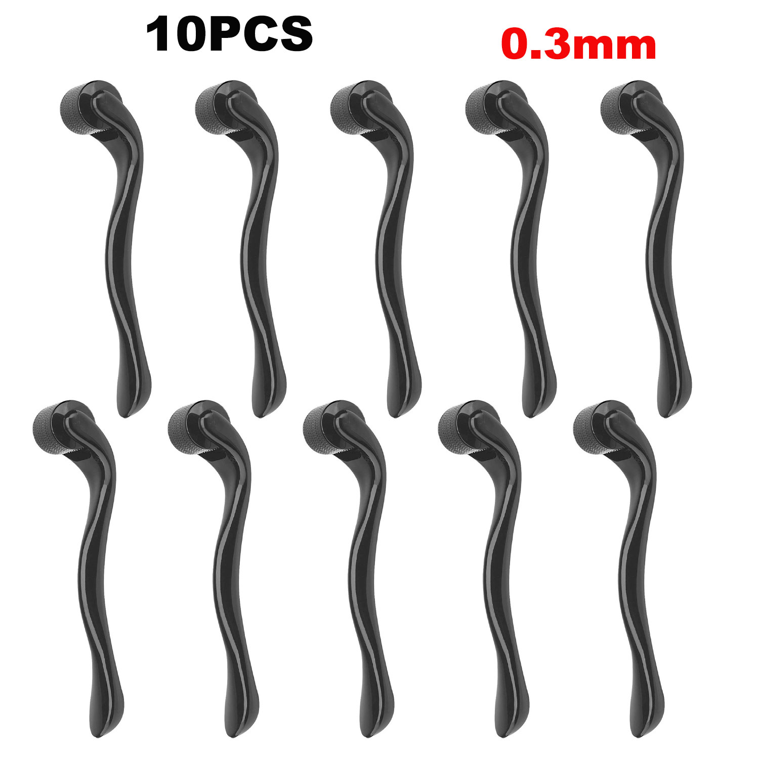 2PCS/5PCS/10PCS Full Black 540 - Derma Roller 0.25 review and price