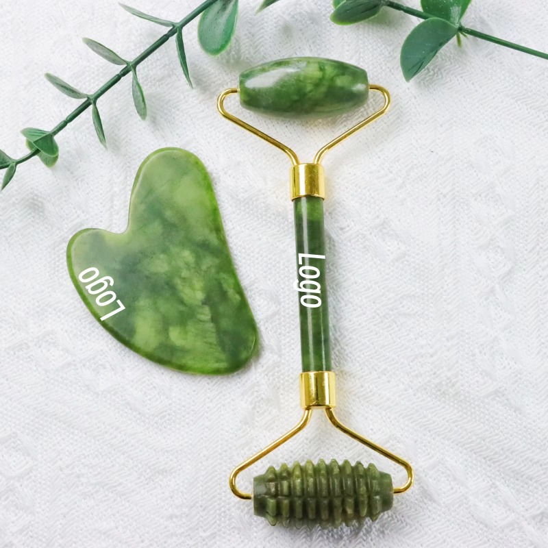 Jade Spike Roller & Gua Sha Se - Jade Roller Stone review and price