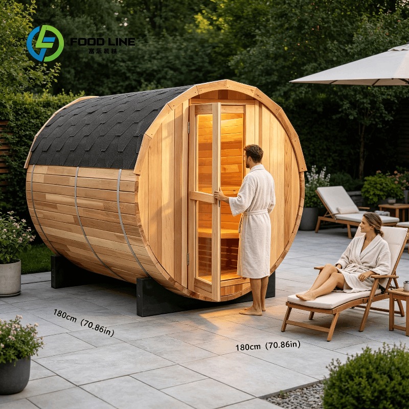 Customized Outdoor Dry Sauna R - Spa Wellness Design review and price