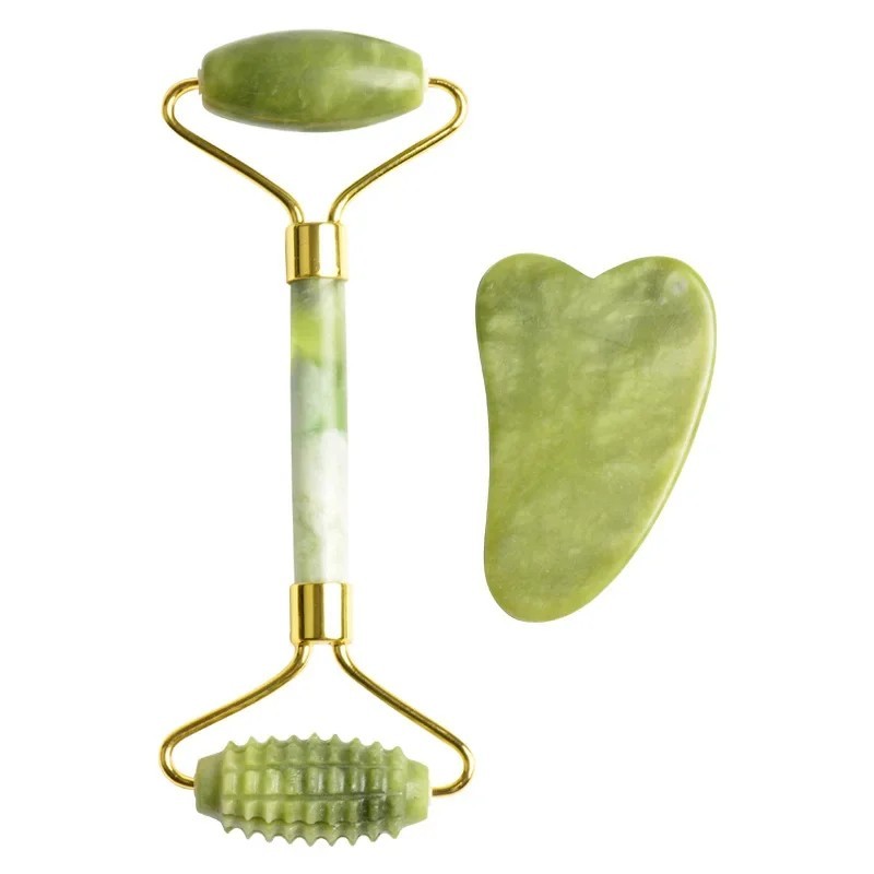 Facial Jade Massage Roller Set - Jade Roller Stone review and price
