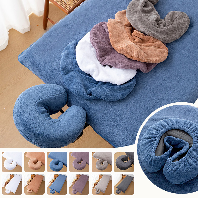 Coral Fleece Beauty Salon Bed  - Wellness Spa With Massage review and price