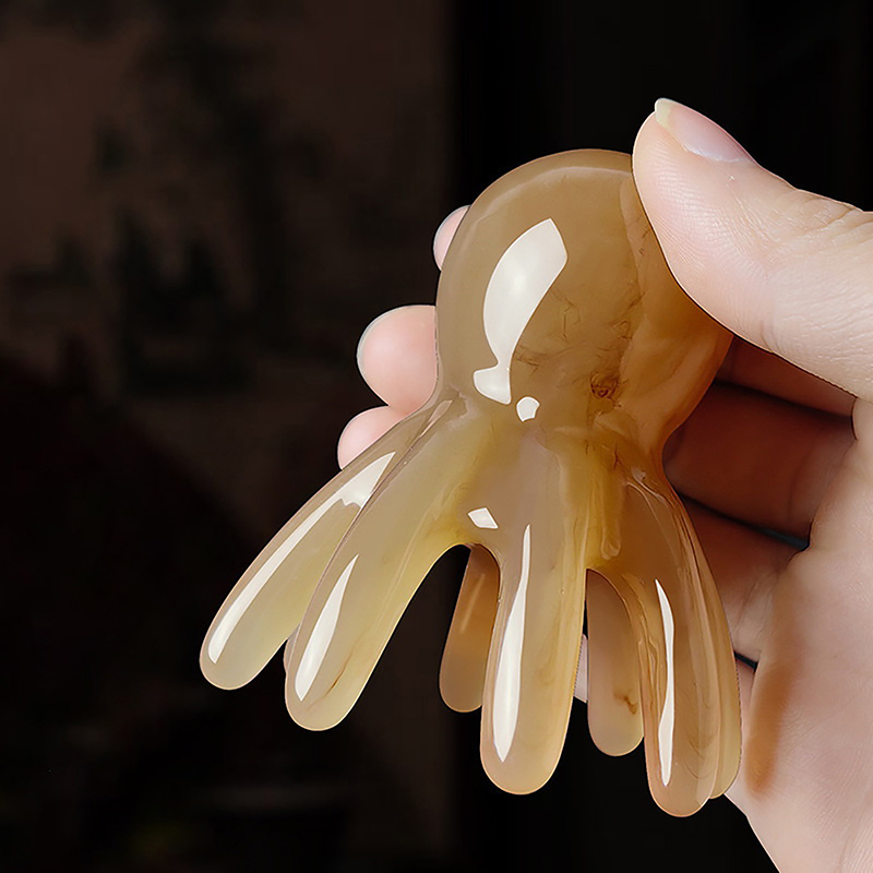 2Pcs Resin Octopus Comb Scalp  - Wellness Spa With Massage review and price