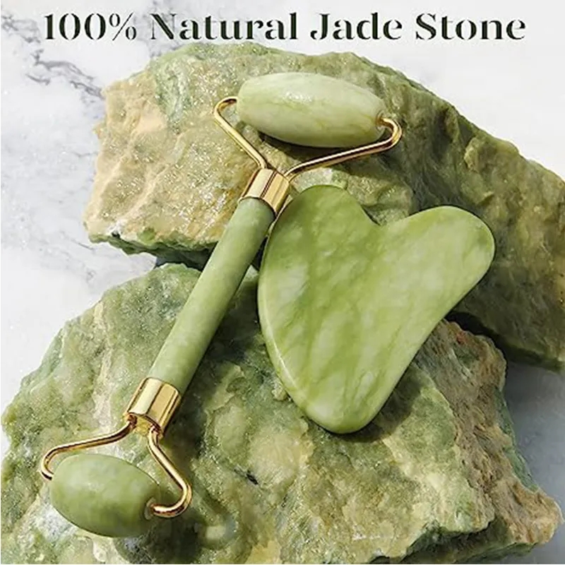 Natural Jade Roller Gua Sha Ma - Jade Roller Stone review and price