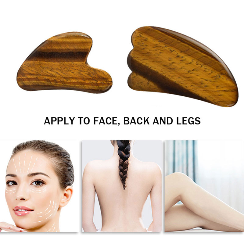Natural Tiger Eye Jade Roller  - Jade Roller Stone review and price