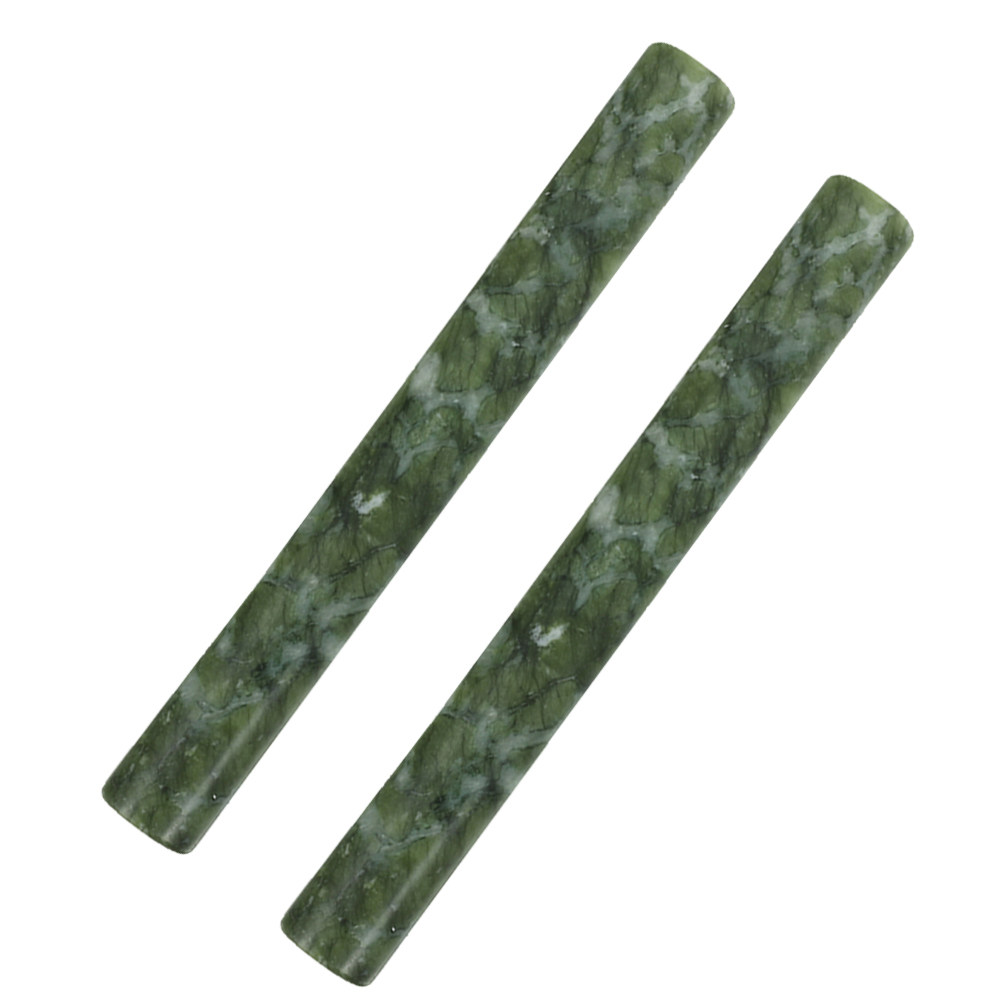 2Pcs Natural Stone Dough Rolle - Jade Roller Stone review and price