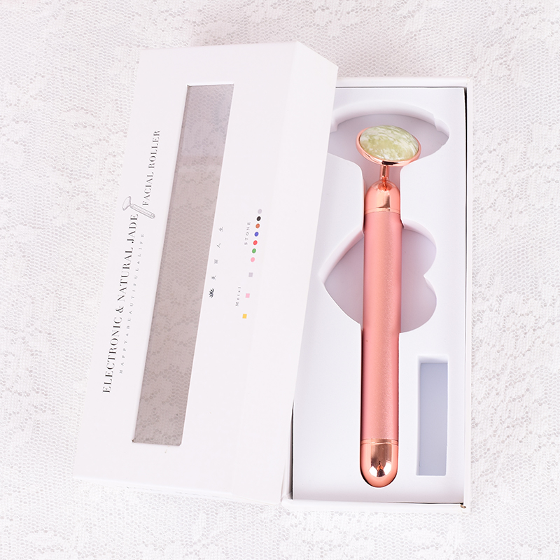 Natural Stone Rose Gold Electr - Jade Roller Stone review and price