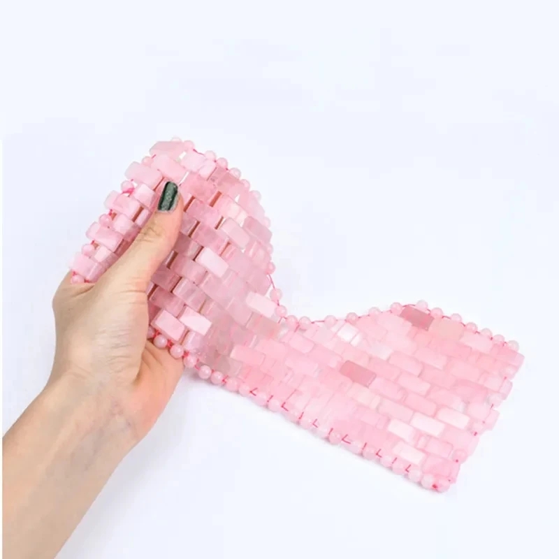 Natural Rose Quartz Jade Eye M - Jade Roller Stone review and price
