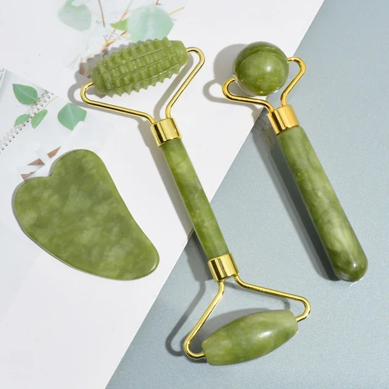 Natural Jade Roller Face Gua S - Jade Roller Stone review and price