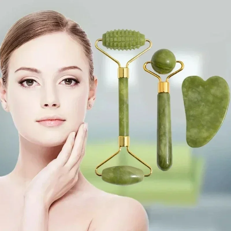 Natural Jade Roller Face Gua S - Jade Roller Stone review and price