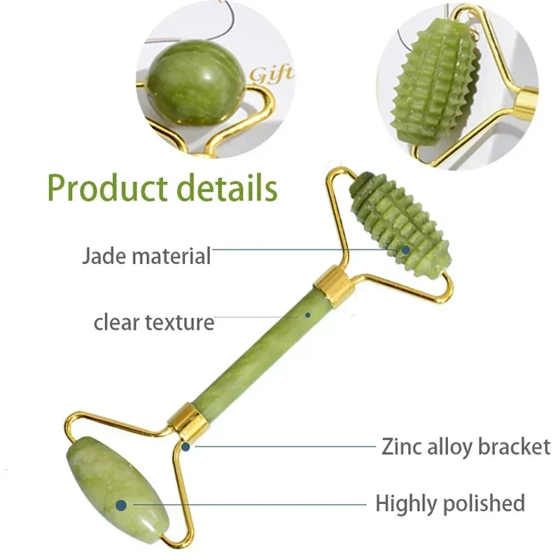 Natural Jade Roller Face Gua S - Jade Roller Stone review and price