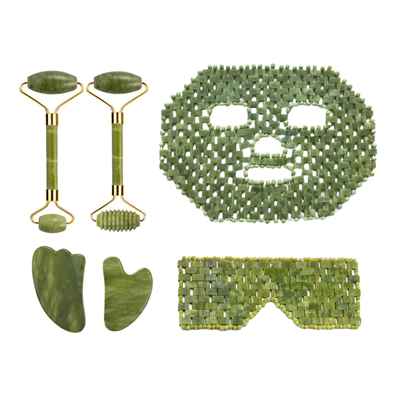 Natural Xiuyan Jade Facial Mas - Jade Roller Stone review and price
