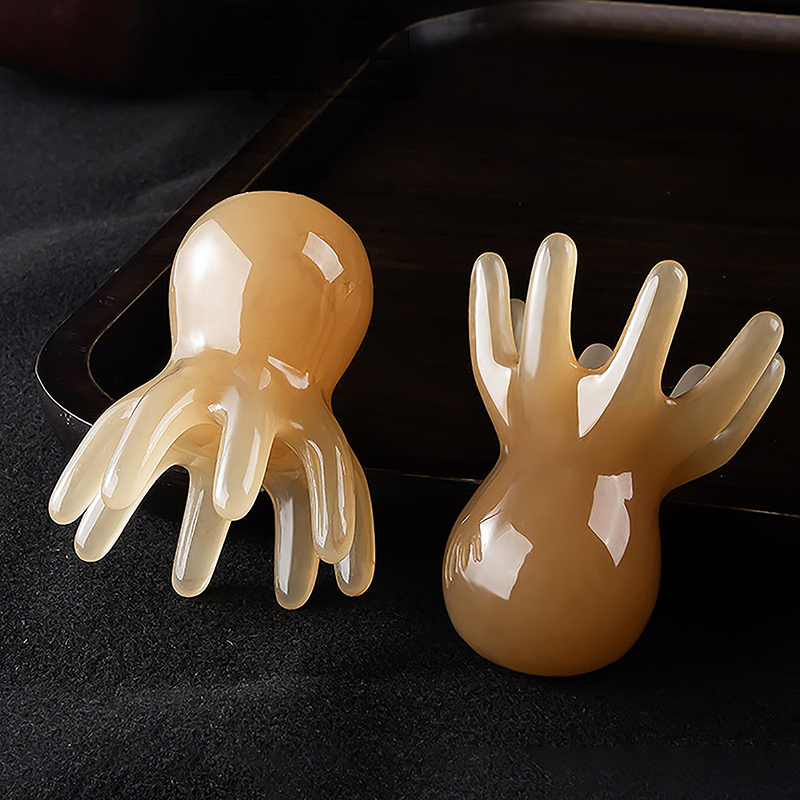 2Pcs Resin Octopus Comb Scalp  - Wellness Spa With Massage review and price